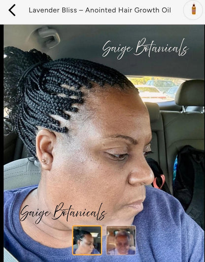 Lavender Bliss Anointed Scalp & Hair Nourishing Oil